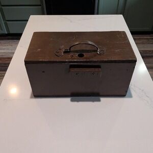 Handmade Wooden Storage Box With Handle